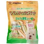 DoggyMan Dog Treat Milk Vegetables Biscuit Stick 180g