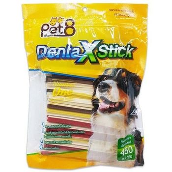 Pet8 Denta X Stick Mix Flavor 450g