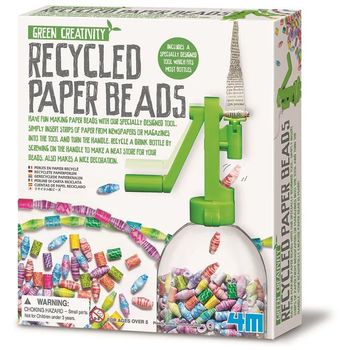 4M Green Creativity Recycled Paper Beads