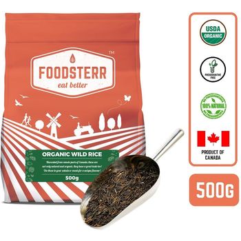 Foodsterr Organic Wild Rice 500g