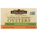Crown Prince Natural Smoked Oysters In Pure Olive Oil 85g