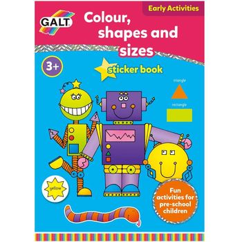 Galt Colour Shapes And Sizes Book