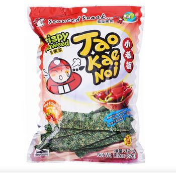 Tao Kae Noi Crispy Seaweed Hot And Spicy 32g