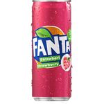 Fanta Strawberry Flavour Soda 320ml
