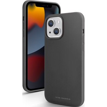 Viva Madrid Ferro Liquid Silicone Case For Magsafe Iphone 13 Charcoal
