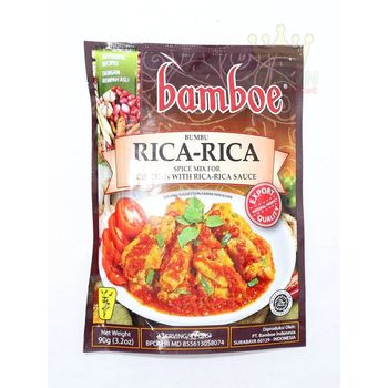 Bamboe Bumbu Chicken with Rica Rica Sauce 90g (Pack of 3s)