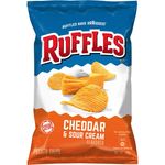 Ruffles Potato Chips Cheddar Sour Cream 180g