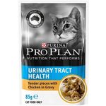 Pro Plan Urinary Tract Health Adult Chicken Gourmet Pouch Wet Cat Food 85g