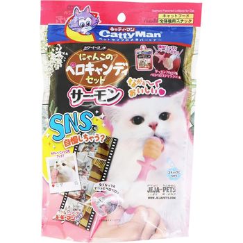 CattyMan Salmon Flavored Lollipop 70g