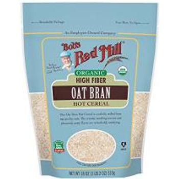 Bob's Red Mill Organic High Fiber Oat Bran Hot Cereal 510g