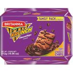 Britannia Tiger Krunch Choco Chips Cookies 512g