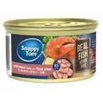 Snappy Tom White Meat Tuna With Flaked Salmon 85g