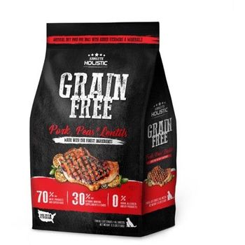 Absolute Holistic Dog Food Grain Pork Peas And Lentils 1.5kg