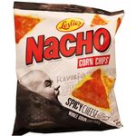Leslie's Nacho Chips Hot Chili 100g