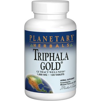 Planetary Herbals Triphala Gold 1000mg 120 Tablets