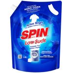Spinmatic Low Suds Liquid Detergent Refill Active Bright 1.6L