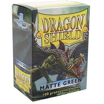 Arcane Tinmen Dragon Shield Matte Card Sleeves 100 Green