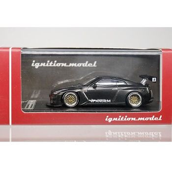Ignition Model Pandem Nissan R35 Gt-r Gun Metallic Limited to 999 1/64