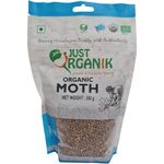 Just Organik Organic Moth Dal 500g