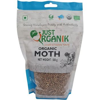 Just Organik Organic Moth Dal 500g