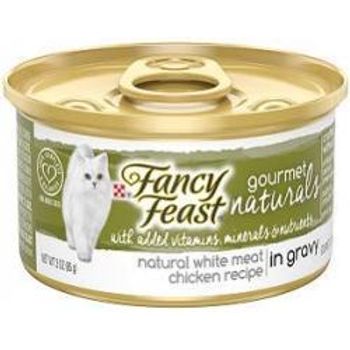 Purina Fancy Feast Natural White Meat Chicken Recipe In Gravy 85g