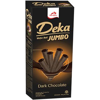 Deka Jumbo Roll Dark Chocolate 160g
