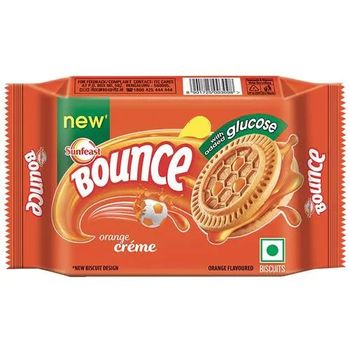 Sunfeast Bounce Cream Biscuits Orange 58g
