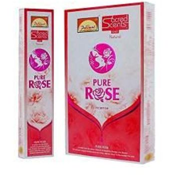 Parimal Sacred Scents Natural Pure Rose Incense Sticks Box 6 Packs Of 28g In A Box Export Quality