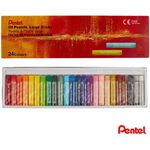 Pentel Oil Pastel Large Sticks GHT-24 Colours Set