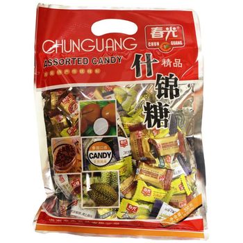 Chun Guang Assorted Candy Durian Coconut Coffee 300g