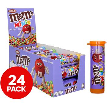 M&M's Minis Tubes 24pcs 35g