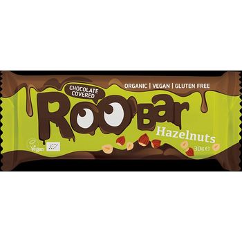Roobar Organic Hazelnuts Bar 30g
