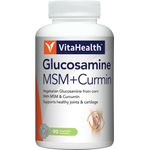 Vitahealth Glucosamine Msm + Curmin