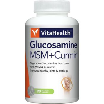 Vitahealth Glucosamine Msm + Curmin
