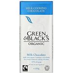 Green And Black's Organic Milk Cooks Chocolate 150g