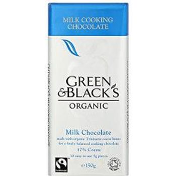 Green And Black's Organic Milk Cooks Chocolate 150g