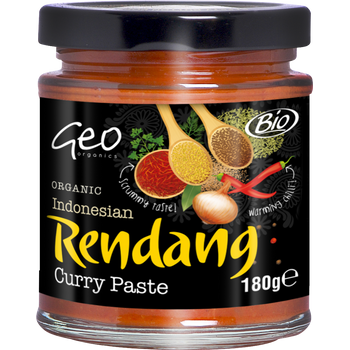 Geo Organics Indonesian Rendang Curry Paste 180g