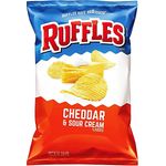 Ruffles Cheddar And Sour Cream Potato Chips 184.2g