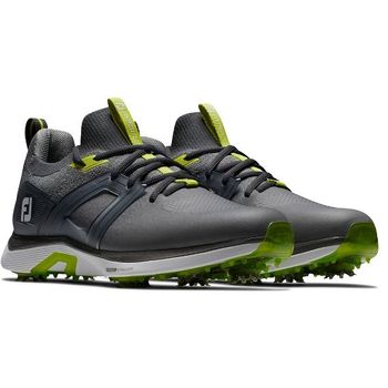 FootJoy HyperFlex Golf Shoes Charcoal/Grey/Lime