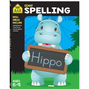 School Zone Giant Spelling Ages 6 To 9