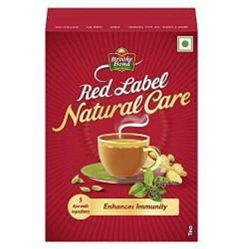 Brooke Bond Red Label Natural Care 5 Ayurvedic Ingredients 250gms
