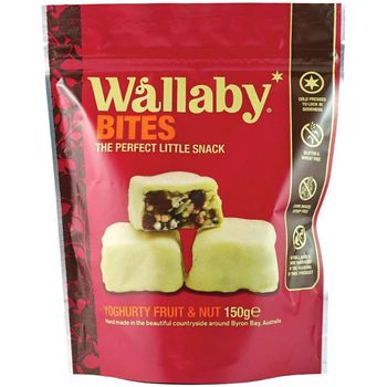 Wallaby Foods - Bites, Yoghurty Fruit & Nuts Snack (150g)