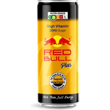 Red Bull Plus High Vitamin Zero Sugar 250ml