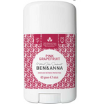 Ben & Anna Natural Soda Deodorant Stick Pink Grapefruit 60g