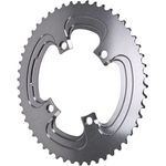 absoluteBLACK Chainring Oval 110/4BCD Winter 52T Grey