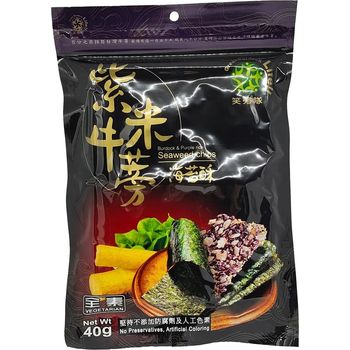 Bodasin Burdock And Purple Rice Seaweed Chips 40g