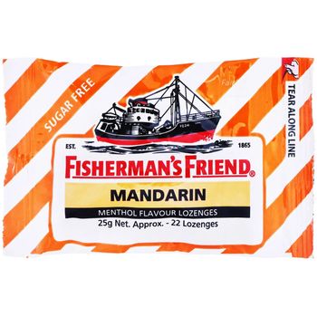 Fisherman's Friend Mandarin And Ginger 25g