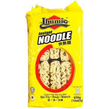 Ibumie Plain Noodle 10 x 65g