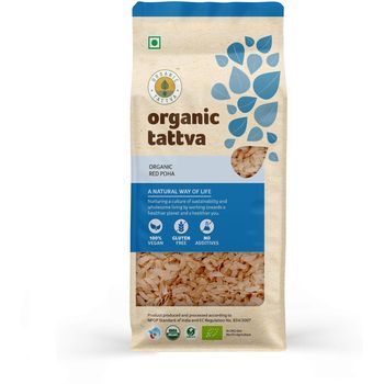 Organic Tattva Red Poha 500g