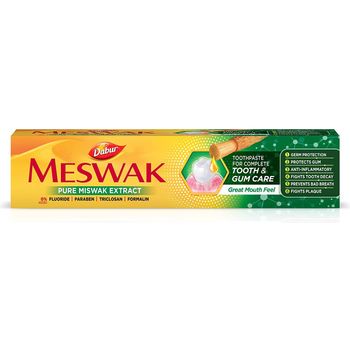Dabur Meswak Toothpaste Paraben And Fluoride Free 100g